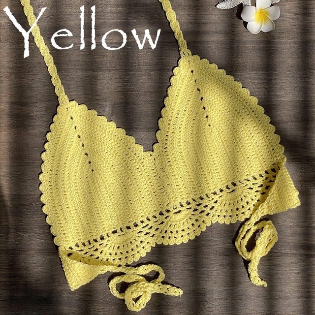 Bikini-style Top- Crochet