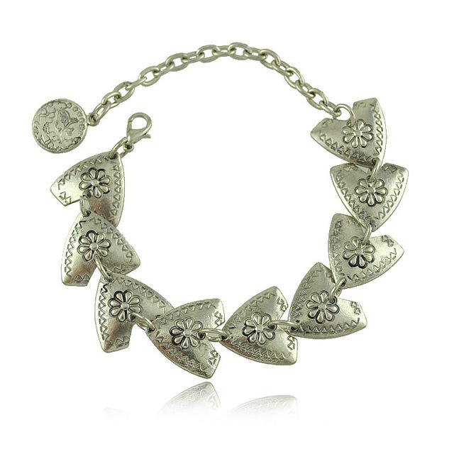 Tibetan Silver Plated Ring & Bracelets