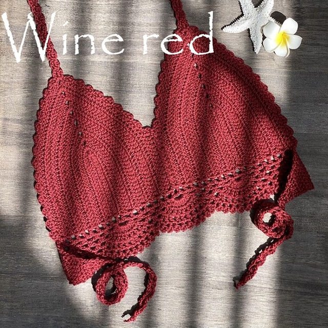 Bikini-style Top- Crochet