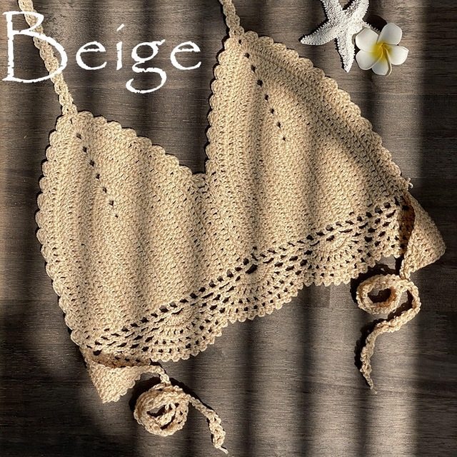 Bikini-style Top- Crochet