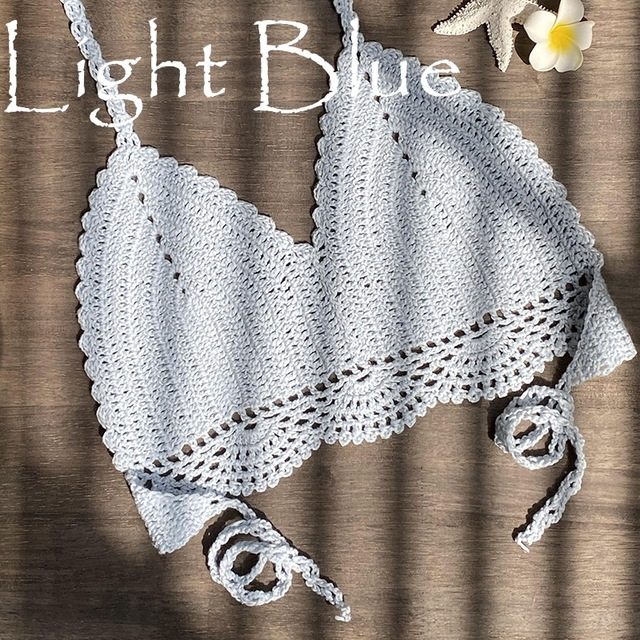 Bikini-style Top- Crochet