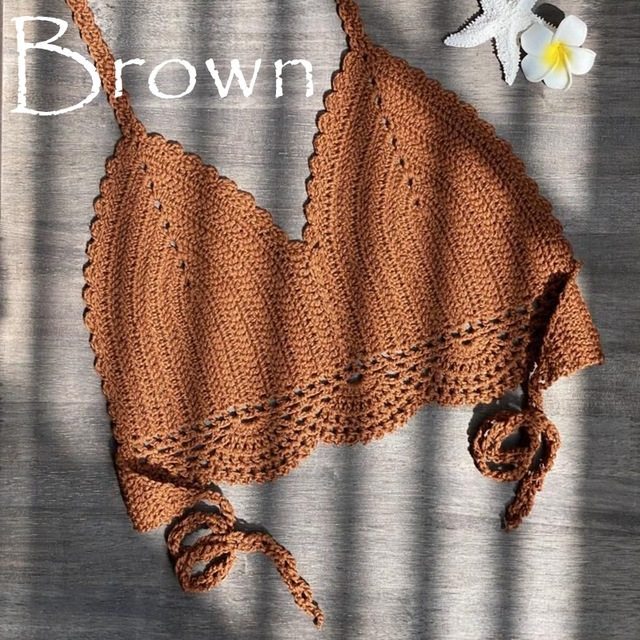 Bikini-style Top- Crochet
