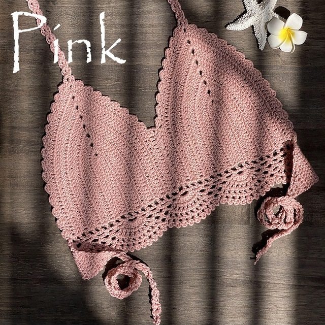 Bikini-style Top- Crochet