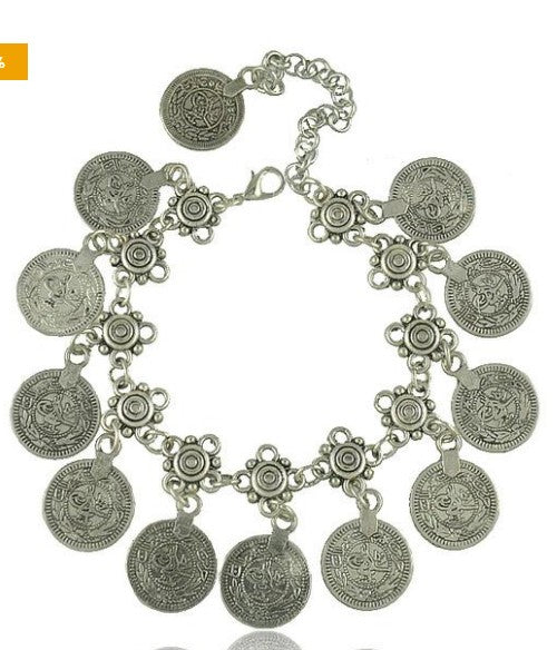 Tibetan Silver Plated Ring & Bracelets