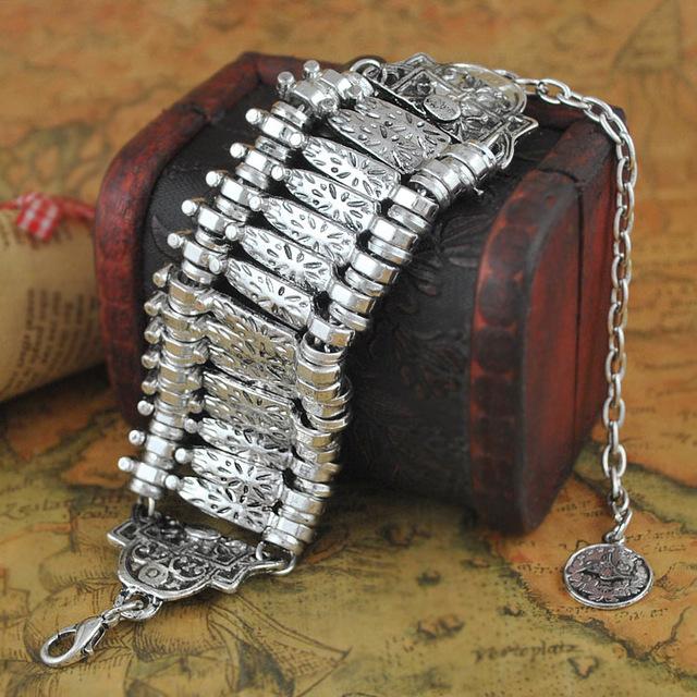 Tibetan Silver Plated Ring & Bracelets