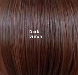 Sleek straight bob wig with a middle part, smooth finish, and classic shoulder-length cut