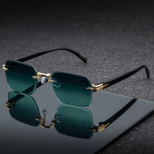 Men's Frameless Gradient Fashion Sunglasses