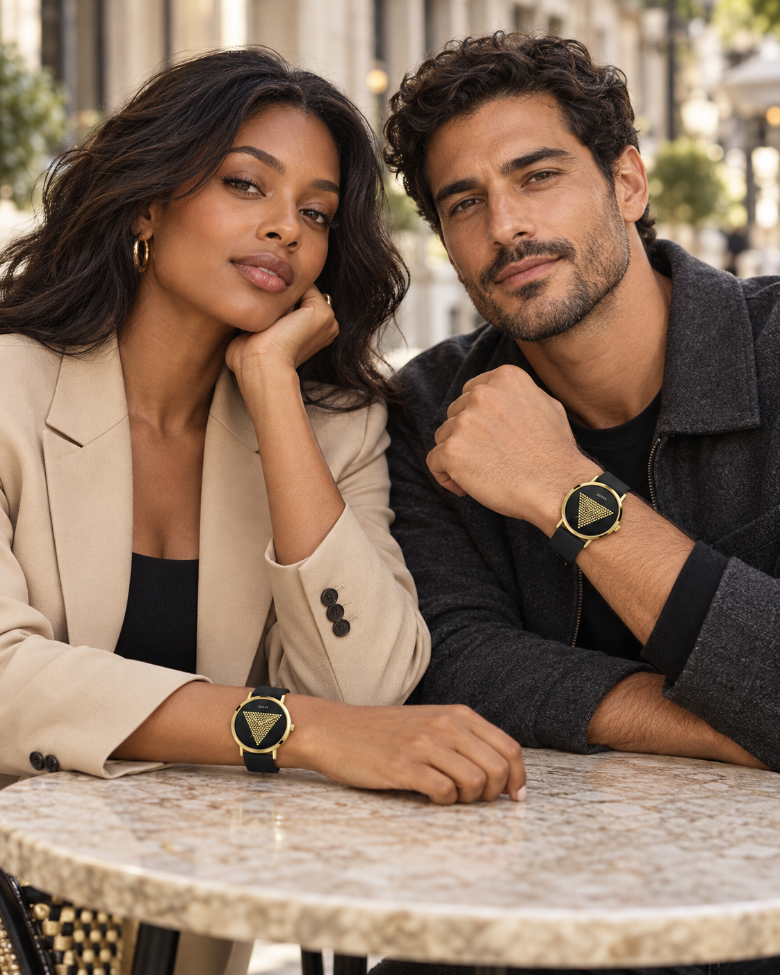GUESS Gold-Tone Watch for men and women