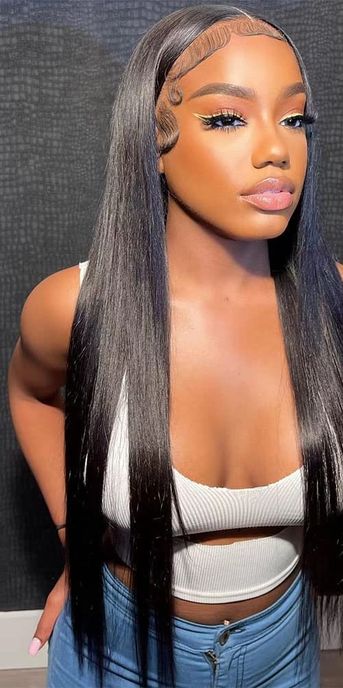 Sleek, Straight, HD Lace Front, Human Hair Wig- Designed for a flawless, natural look